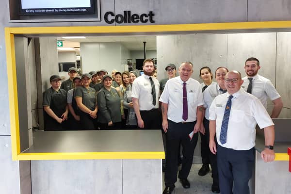 The new McDonald's store opened in London Road with staff excited to get started. It is the first McDonald's in North End since 2015.