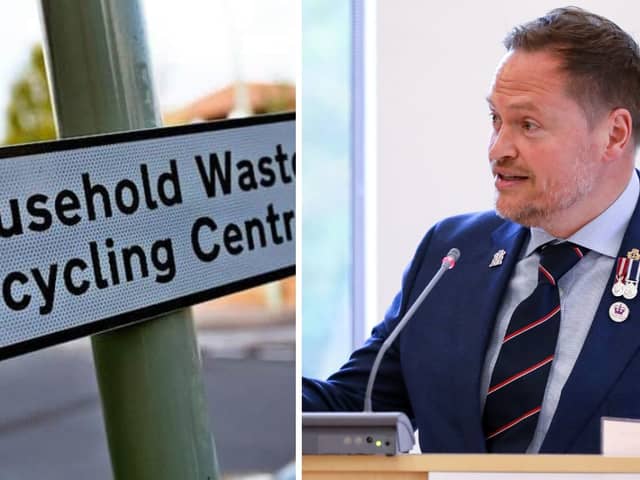 Councillor Mark Coates has called the proposed closure of a Hayling Island tip "desperately worrying"