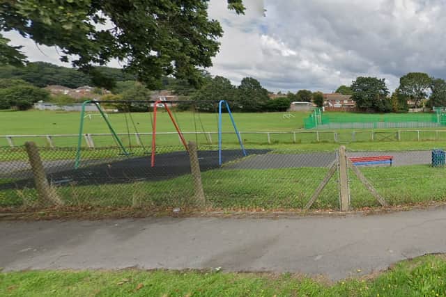 Bedhampton playpark at Scratchface Lane is among those which could see new equipment installed