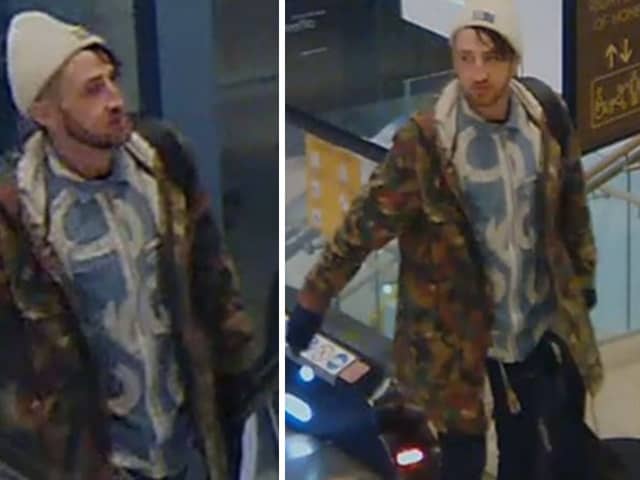 Police are looking for this man 
