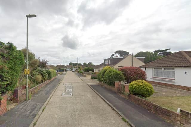 The drugs bust took place in Diana Close, Gosport. Picture: Google Street View.
