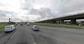 A lorry and a car collided at the Farlington Roundabout Picture: Google Street View.