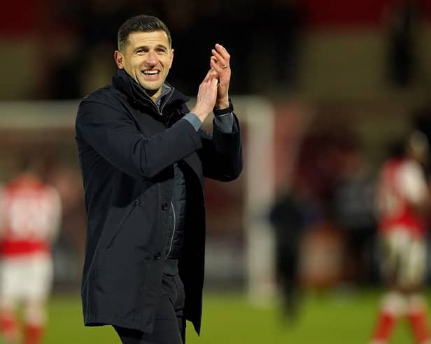 Pompey boss John Mousinho has saluted his side's January recruitment. Picture: PA