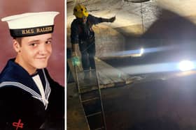 Police have been carrying out fresh searches at the Town Range Car Park and Trafalgar Cemetery in Gibraltar for missing Simon Parkes. The Royal Navy sailor disappeared after leaving HMS Illustrious in December 1986 and never returning. Picture: Hampshire and Isle of Wight Constabulary.