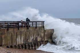 The Met Office has implemented a yellow weather warning for wind over Portsmouth, Hampshire and much of the south coast of England. Picture: Habibur Rahman.