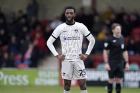 Norwich City loanee Abu Kamara is staying at Pompey. Pic: Jason Brown/ProSportsImages