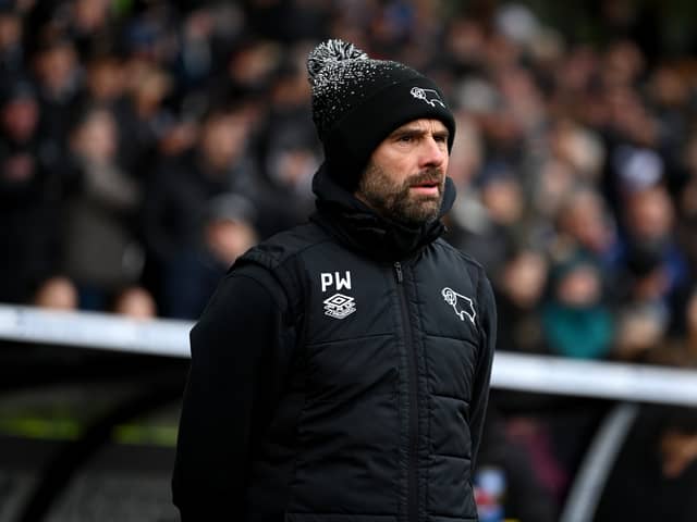 Derby manager Paul Warne