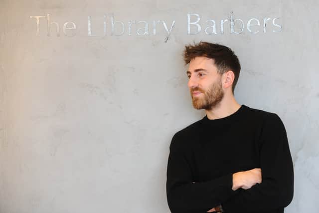 Josh Sawyer is the new owner of The Library Barbers in Victoria Road South, Southsea. He has just completed a revamp which saw the shop reopen on Wednesday, January 10, 2024.