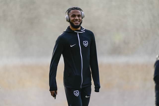 Myles Peart-Harris makes his Pompey debut at Port Vale this afternoon. Picture: Jason Brown/ProSportsImages