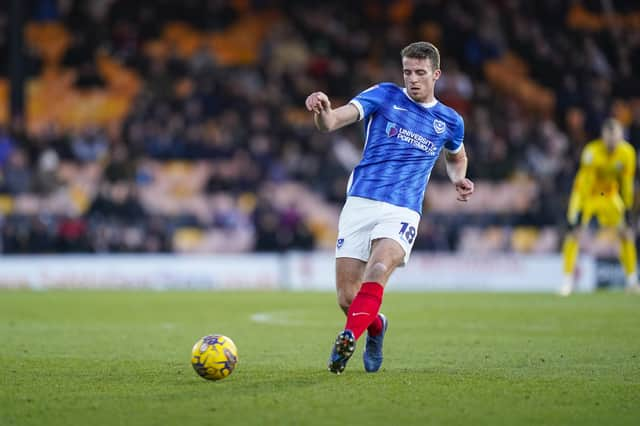 Conor Shaughnessy has spoken of 'wild' events at Port Vale in Pompey's win. Picture: Jason Brown/ProSportsImages