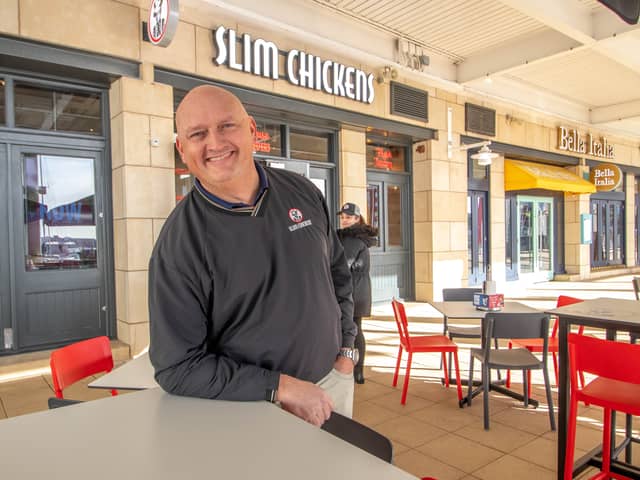 CEO and founder of Slim Chickens, Tom Gordon, hailed the Gunwharf stores opening 