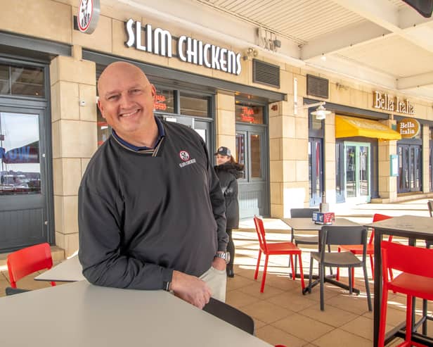 CEO and founder of Slim Chickens, Tom Gordon, hailed the Gunwharf stores opening 