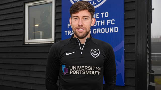 Callum Lang has joined Pompey from Wigan for an undisclosed fee. Picture: Portsmouth FC