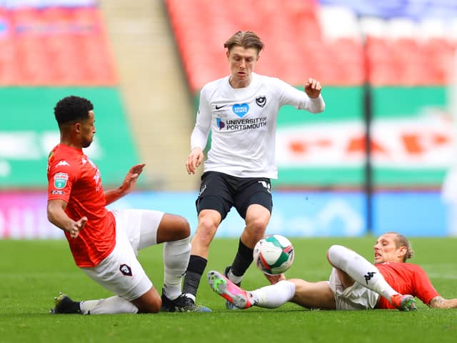 George Byers could be set for a return to League One. The 27-year-old was at Pompey in the 2020/21 season. 