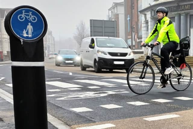 A new tiger crossing has been completed in Victoria Road North in Southsea, as part of a major infrastructure project in Portsmouth.