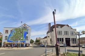 The incident took place outside Southsea's Moonshine Nightclub during the daytime.