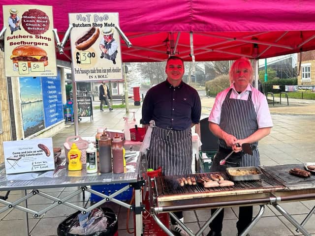 Father and son duo, Jacob and David Smith, have celebrated a year of trading in Portchester high street. 