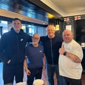 Ross Kemp visited The Bridge Tavern in  Old Portsmouth as part of filming for a BBC TV series