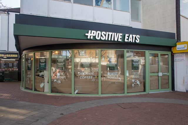 Positive Eats will be opening a new store and restaurant in Southsea 

Pictured: GV of the new restaurant in Palmerston Road, Southsea on Thursday 1st of February 2024

Picture: Habibur Rahman