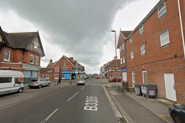 Two men sustained "blood-letting injuries" following a fight in Manor Way, at the junction with High Street, Lee-on-the-Solent. Picture: Google Street View.