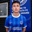 Tom McIntyre joined Pompey from Reading in January 2024