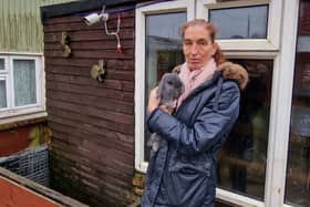 South Coast Rabbit Rescue is in desperate need of a new shed in order to continue running. 
Pictured: Founder of the non-profit organisation, Vanessa Taylor 