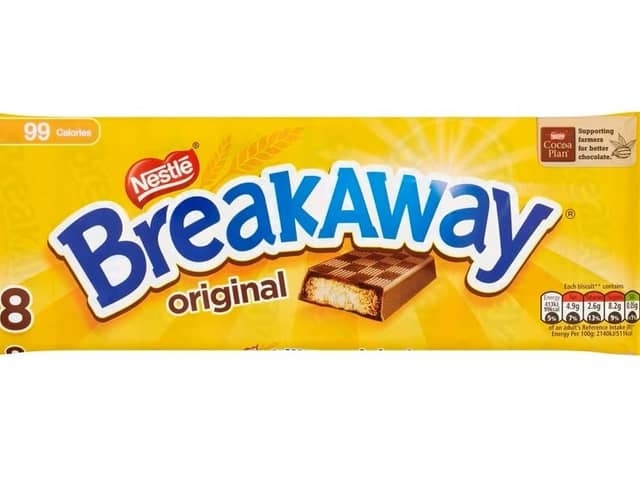 Breakaway biscuits will be discontinued due to a decline in sales