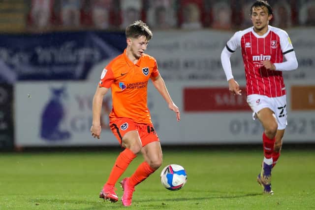 Former Pompey player Alfie Stanley has joined Gosport Borough from AFC Totton. Picture: Nigel Keen/ProSportsImages
