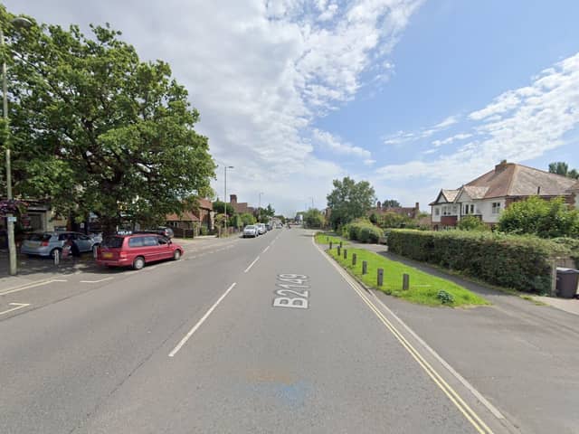 The incident took place in Bedhampton Road, Bedhampton, on Tuesday (February 6). Picture: Google Street View.