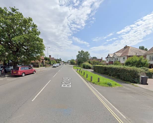 The incident took place in Bedhampton Road, Bedhampton, on Tuesday (February 6). Picture: Google Street View.