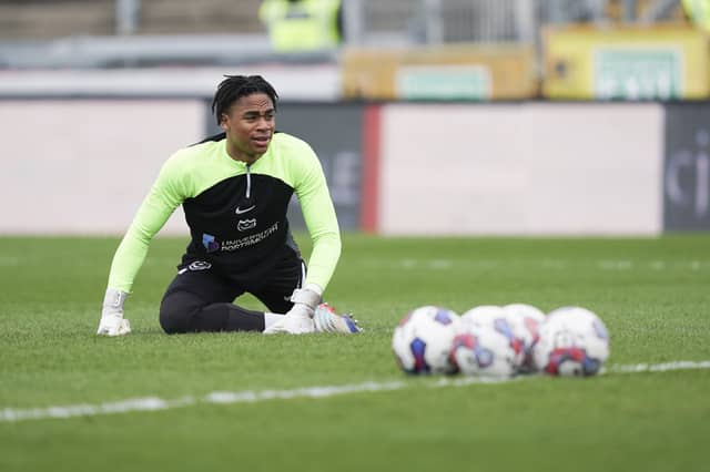 Ex-Pompey keeper Josh Oluwayemi has joined A-League side Wellington Phoenix Picture: Jason Brown/ProSportsImages