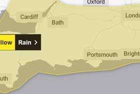 Hampshire is set to be hit by heavy rain on Thursday, February 8 which will last until Friday, February 8.