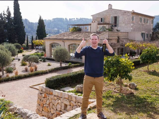 Graham Dunlop (52) has won the latest Omaze Million Pound House Superdraw – and is now the proud owner of a magnificent four-bedroom villa in Mallorca complete with swimming pool and stunning mountain views.
