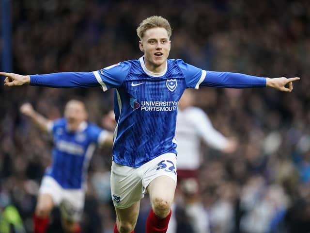 Paddy Lane has been in terrific form for Pompey this season
