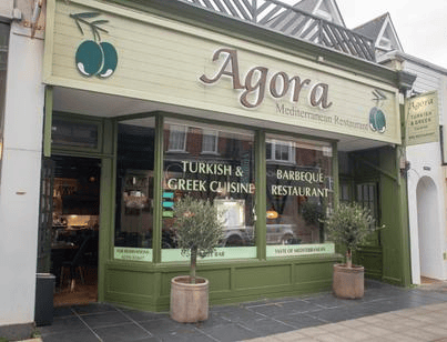 Recommended Eats: Agora in Southsea on 31st January 2024 Pictured: GV of Agora restaurant, Southsea Picture: Habibur Rahman