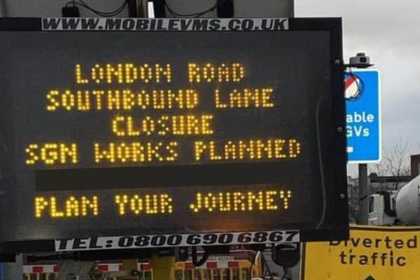 London Road in Hilsea will be closed for four weeks