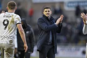 Pompey head coach John Mousinho