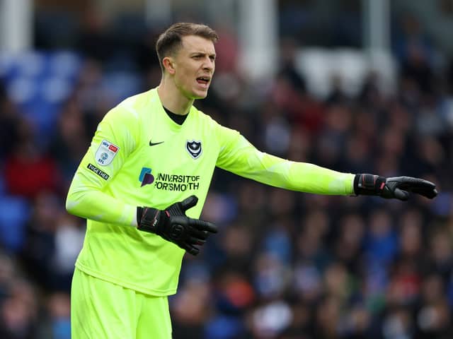 Matt Macey is leaving Pompey after arriving as back-up to Will Norris. Pic: Getty.