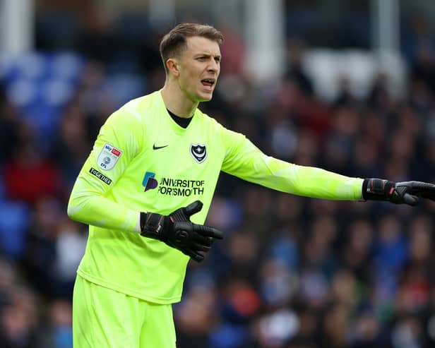 Matt Macey is leaving Pompey after arriving as back-up to Will Norris. Pic: Getty.