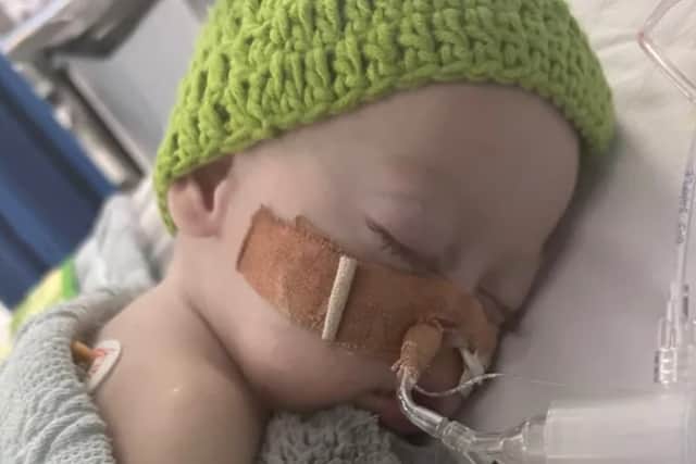 Baby Jax. Pic: Go Fund Me/family