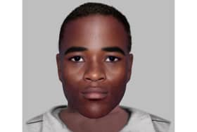 Officers investigating a sexual assault at a bus stop in Southsea are now releasing an e-fit image of a man they would like to speak to.