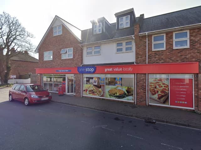 Three thefts were carried out at One Stop in Elson Road, Gosport. Picture: Google Street View.