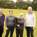 Westlands Farm Shop has been shortlisted for a national award. 
From left to right - Graham Collett, Kayleigh Collett, Olwen Collett, and Steve Collett. 