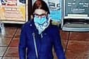 Police are searching for this woman. A female pretended to be a charity worker to rob the man in his 90s. Picture: Hampshire and Isle of Wight Constabulary.
