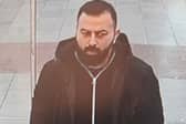 Police are searching for this man after £1,000 worth of sun cream was stolen from Boots at Whiteley Shopping Centre. Picture: Hampshire and Isle of Wight Constabulary.