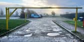 The Hampshire Farm Car Park is closing for drainage repairs. Picture: Havant Borough Council.