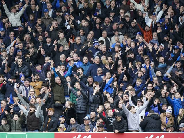 Pompey fans and their Reading counterparts have been locking horns online after yesterday's clash. Pic: Jason Brown/ProSportsImages