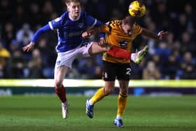 Pompey won convincingly at the weekend, beating Reading 4-1. Cambridge United also scored four, defeating Carlisle United. Both clubs have players in the League One team of the week. (Image: Getty Images)