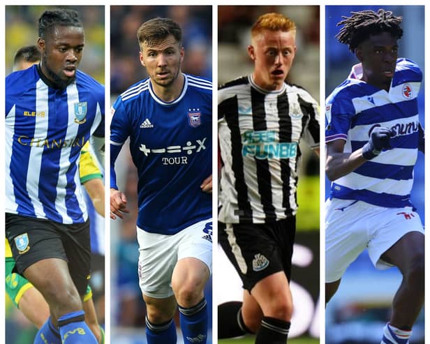From left-right: Josh Onomah, Lee Evans, Matt Longstaff and Ovie Ejaria are current midfield free agents.