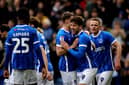 The goals have been flowing for Pompey in their recent upturn in results. Pic: PA